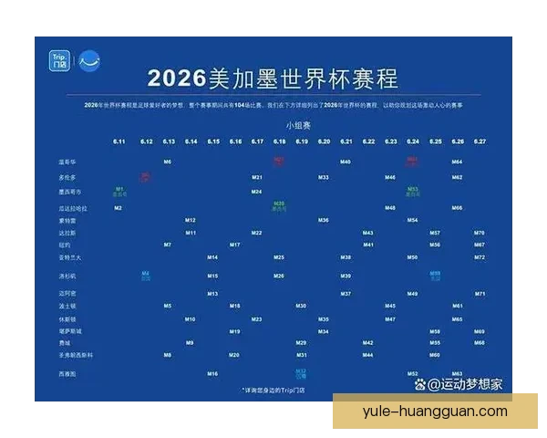 2026年世界杯赛程全面解析与赛事亮点展望